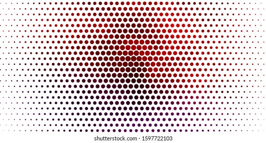 Light Blue, Red vector layout with circle shapes. Illustration with set of shining colorful abstract spheres. Design for posters, banners.