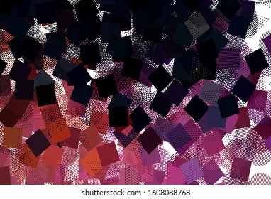 Light Blue, Red vector layout with circles, lines, rectangles. Illustration with colorful circles, triangles, rectangles. Smart design for your adverts.