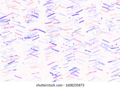 Light Blue, Red vector layout with flat lines. Blurred decorative design in simple style with lines. Best design for your ad, poster, banner.