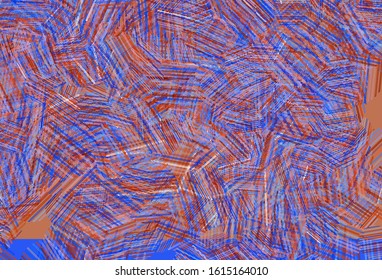 Light Blue, Red vector layout with circle shapes. Blurred decorative design in abstract style with bubbles. Pattern for beautiful websites.