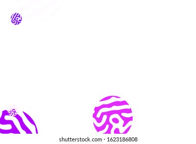 Light Blue, Red vector layout with circle shapes. Glitter abstract illustration with blurred drops of rain. Pattern for beautiful websites.