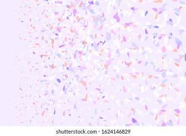 Light Blue, Red vector layout with circle shapes. Abstract illustration with colored bubbles in nature style. New template for your brand book.