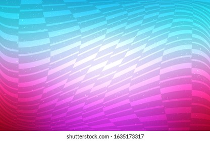 Light Blue, Red vector layout with flat lines. Glitter abstract illustration with colorful sticks. Pattern for your busines websites.