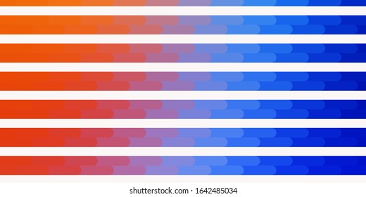 Light Blue, Red vector layout with lines. Modern abstract illustration with colorful lines. Pattern for websites, landing pages.