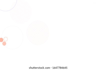 Light Blue, Red vector layout with circle shapes. Beautiful colored illustration with blurred circles in nature style. New template for your brand book.