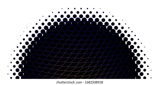 Light Blue, Red vector layout with circle shapes. Colorful illustration with gradient dots in nature style. Pattern for websites.