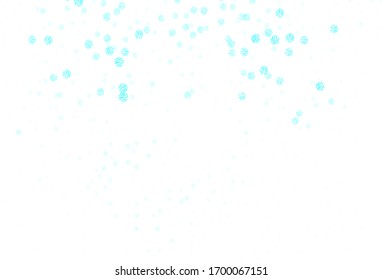 Light Blue, Red vector layout with circle shapes. Illustration with colorful circles, lines in abstract style. Pattern for beautiful websites.