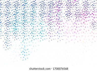 Light Blue, Red vector layout with circle shapes. Beautiful colored illustration with blurred circles in nature style. New template for your brand book.