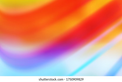 Light Blue, Red vector layout with flat lines. Blurred decorative design in simple style with lines. Pattern for ads, posters, banners.