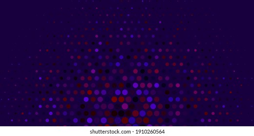 Light Blue, Red vector layout with circle shapes. Colorful illustration with gradient dots in nature style. Pattern for booklets, leaflets.