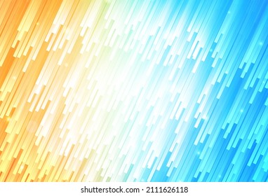 Light Blue, Red vector layout with flat lines. Glitter abstract illustration with colorful sticks. Best design for your ad, poster, banner.