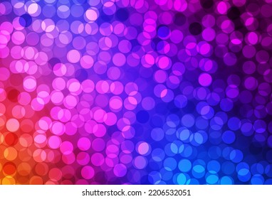 Light Blue, Red vector layout with circle shapes. Beautiful colored illustration with blurred circles in nature style. Design for poster, banner of websites.