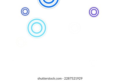 Light Blue, Red vector layout with circle shapes. Blurred bubbles on abstract background with colorful gradient. Pattern for futuristic ad, booklets.