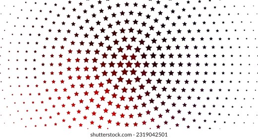 Light Blue, Red vector layout with bright stars. Modern geometric abstract illustration with stars. Pattern for wrapping gifts.