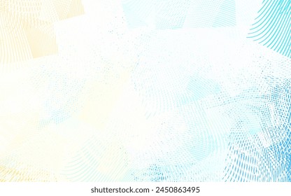 Light Blue, Red vector layout with wry lines. Creative illustration in halftone style with gradient. Elegant pattern for a brand book.