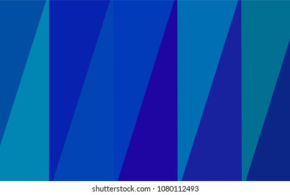 Light Blue, Red vector low poly cover. Modern geometrical abstract illustration with gradient. Brand-new style for your business design.