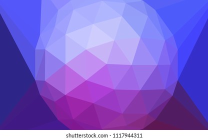 Light Blue, Red vector low poly texture with a diamond. Elegant polygonal illustration with gradient. Textured pattern for your backgrounds.