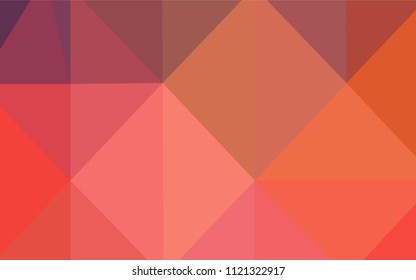 Light Blue, Red vector low poly texture. Shining colored illustration in a new style. A completely new template for your business design.