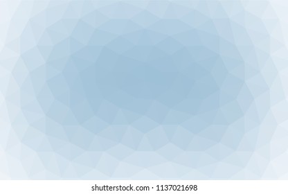 Light Blue, Red vector low poly layout. Modern abstract illustration with triangles. Brand new style for your business design.