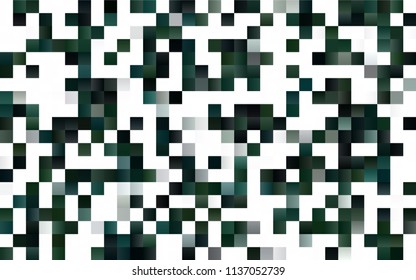 Light Blue, Red vector low poly background. A sample with a polygonal design. Illustration in polygonal style with repeating squares
