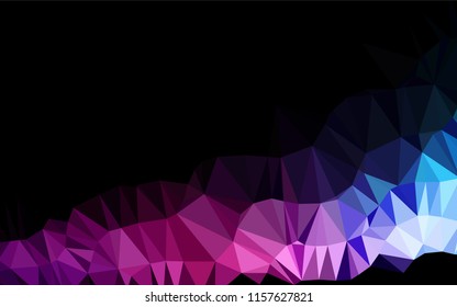 Light Blue, Red vector low poly cover. Colorful abstract illustration with gradient. Brand new design for your business.