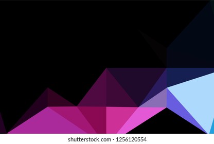 Light Blue, Red vector low poly texture. Glitter abstract illustration with an elegant design. The template can be used as a background for cell phones.