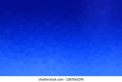 Light Blue, Red vector low poly layout. Shining polygonal illustration, which consist of triangles. Textured pattern for your backgrounds.