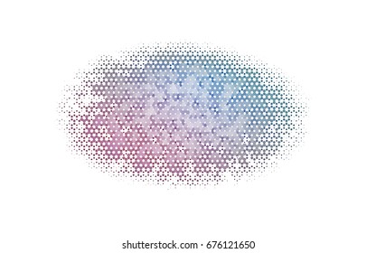 Light Blue, Red vector low poly background. A sample with a polygonal design. Low poly illustration, low polygonal background.