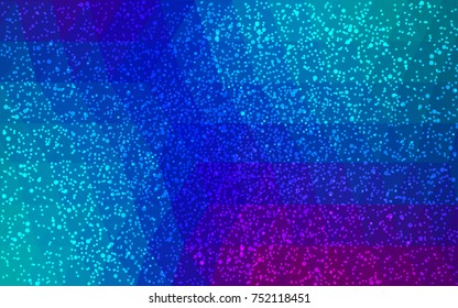 Light Blue, Red vector low poly crystal background with snowflakes. Polygon christmas design pattern . Low poly illustration of New Year celebration.