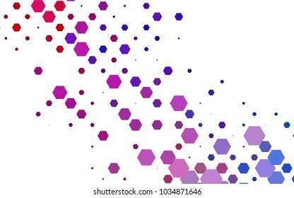 Light Blue, Red vector modern geometrical abstract background. Texture, brand-new background. Geometric background in Origami style with gradient. 
