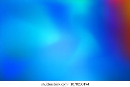Light Blue, Red vector modern elegant layout. Colorful abstract illustration with gradient. Brand-new design for your business.