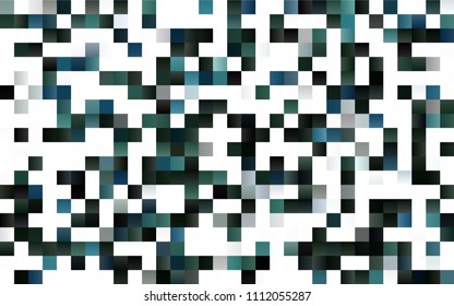 Light Blue, Red vector modern geometrical background. Abstract template. Geometric pattern in square style with gradient.
