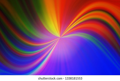 Light Blue, Red vector modern elegant background. A completely new colored illustration in blur style. Background for a cell phone.