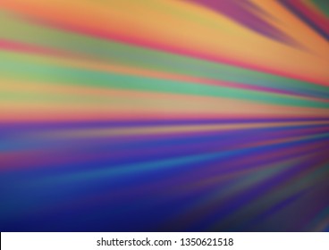 Light Blue, Red vector modern bokeh pattern. A completely new color illustration in a bokeh style. The template can be used for your brand book.
