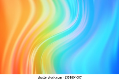 Light Blue, Red vector modern elegant layout. Glitter abstract illustration with gradient design. The best blurred design for your business.