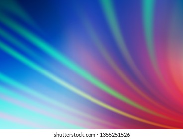 Light Blue, Red vector modern elegant background. Shining colorful illustration in a Brand new style. The template can be used for your brand book.