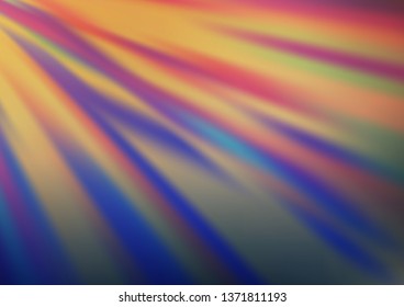 Light Blue, Red vector modern elegant template. A vague abstract illustration with gradient. A completely new design for your business.
