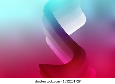 Light Blue, Red vector modern elegant background. Colorful abstract illustration with gradient. Blurred design for your web site.