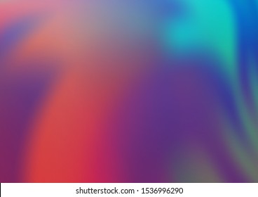 Light Blue, Red vector modern elegant background. Colorful illustration in abstract style with gradient. The blurred design can be used for your web site.