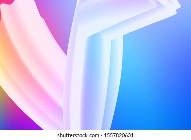 Light Blue, Red vector modern elegant layout. Colorful abstract illustration with gradient. New way of your design.