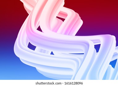 Light Blue, Red vector modern elegant backdrop. Abstract colorful illustration with gradient. New way of your design.