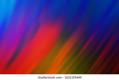 Light Blue, Red vector modern elegant layout. New colored illustration in blur style with gradient. Elegant background for a brand book.