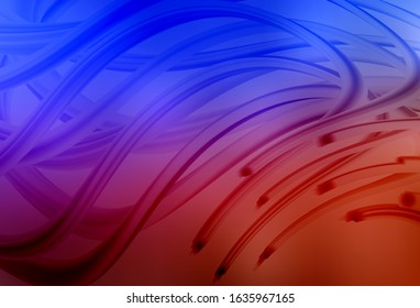 Light Blue, Red vector modern elegant layout. Glitter abstract illustration with gradient design. New design for your business.