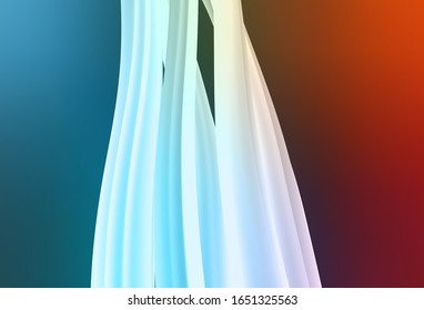Azul claro, rojo vector moderno y elegante fondo. Ilustración abstracta de color con degradado. Fondo para un teléfono móvil.
