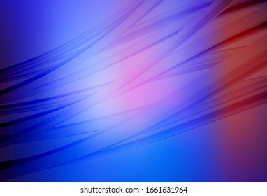 Light Blue, Red vector modern elegant backdrop. Colorful abstract illustration with gradient. New style for your business design.