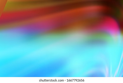 Azul claro, rojo vector moderno y elegante fondo. Nueva ilustración de color en estilo borroso con degradado. Fondo para un teléfono móvil.