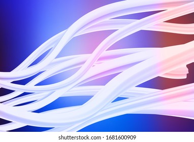 Azul claro, rojo vector moderno y elegante fondo. Una ilustración de color completamente nueva en un estilo borroso. Nuevo diseño de estilo para su libro de marca.