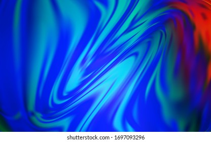 Diseño moderno y elegante, de color azul claro, vector rojo. Ilustración abstracta brillante con diseño degradado. Nueva forma de tu diseño.