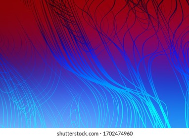 Light Blue, Red vector modern elegant background. A completely new colored illustration in blur style. New design for your business.