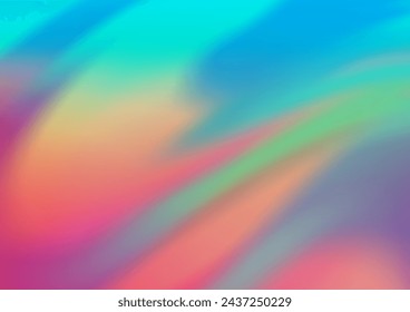 Light Blue, Red vector modern bokeh pattern. Glitter abstract illustration with an elegant design. The best blurred design for your business.
